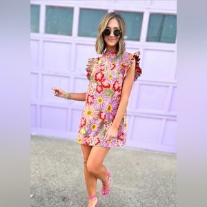 Floral Flirty Dress